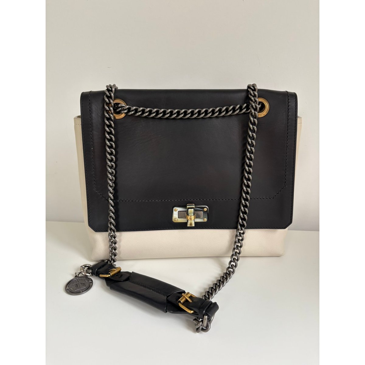 Happy leather handbag