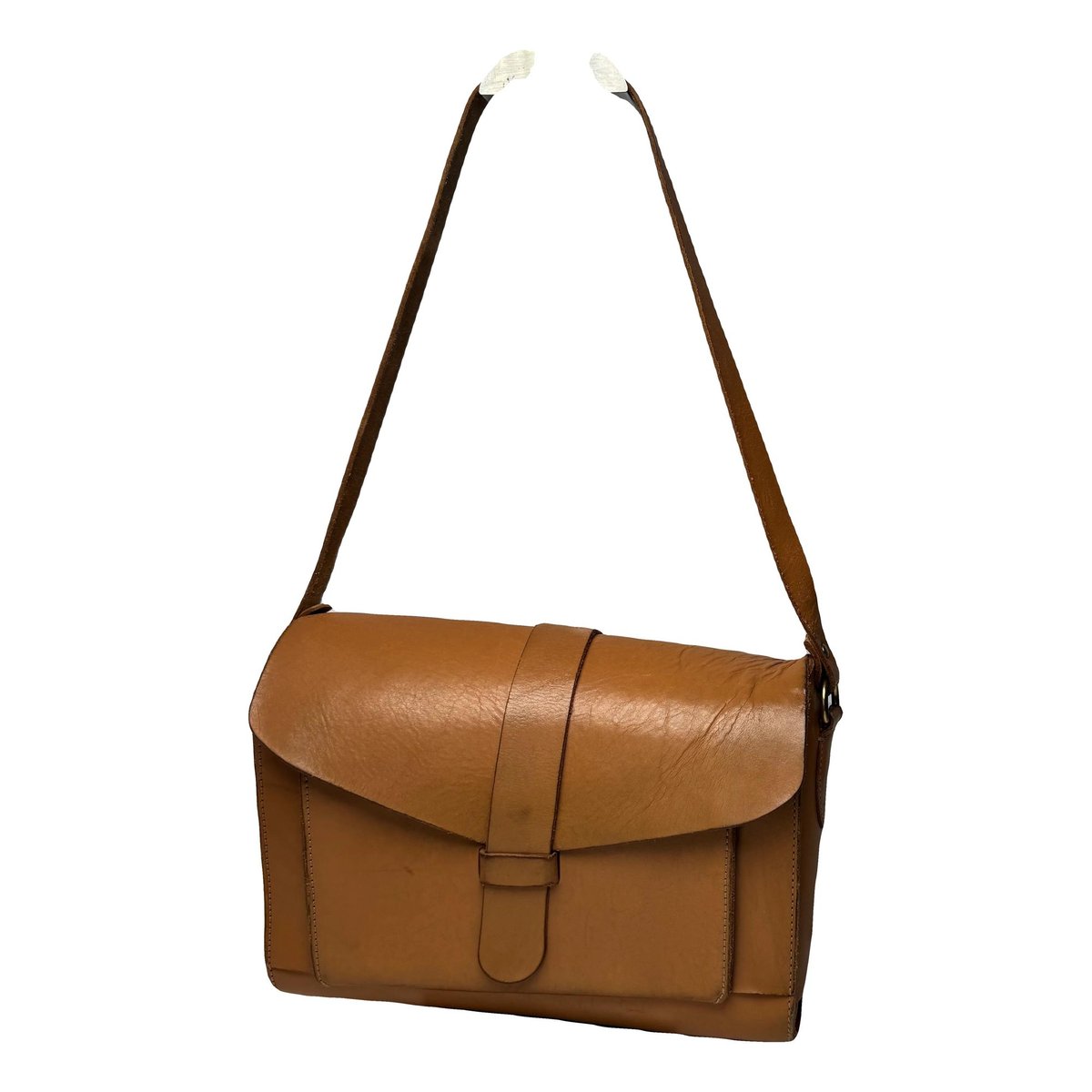 Trunk leather handbag