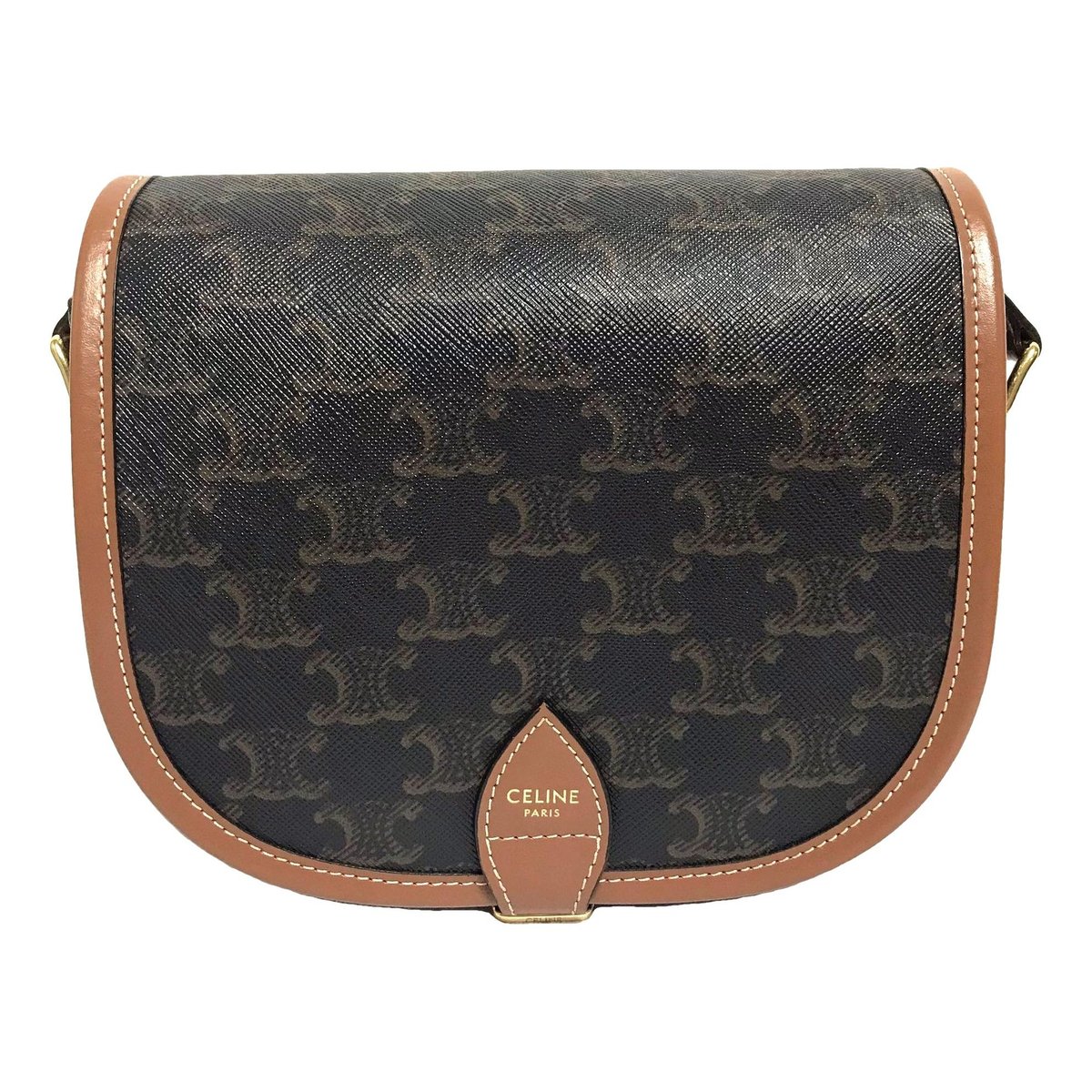 Folco leather crossbody bag