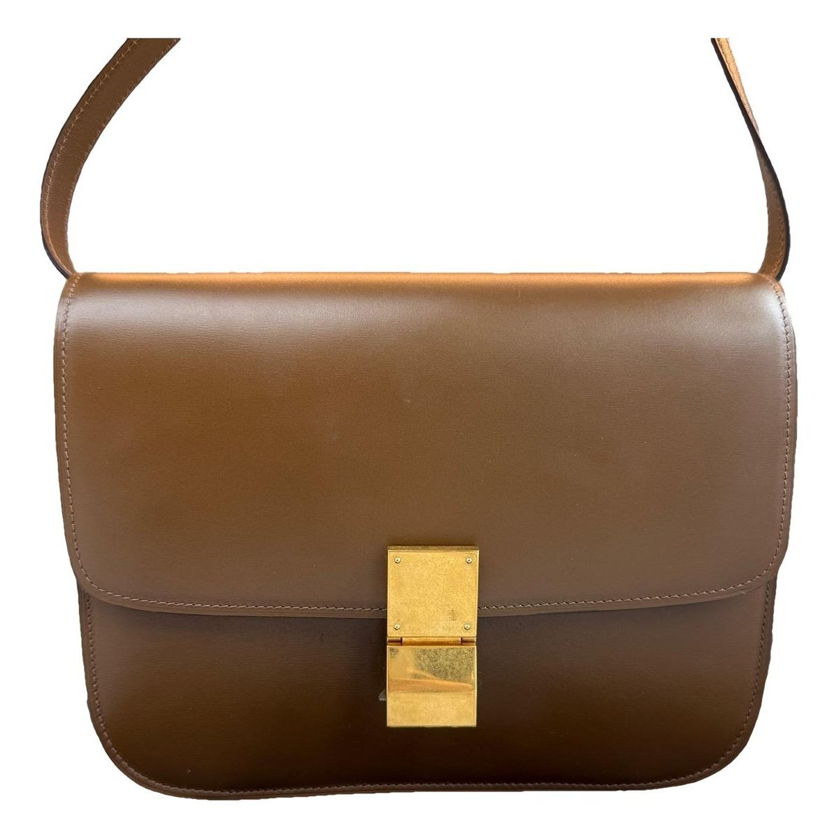 Classic leather crossbody bag