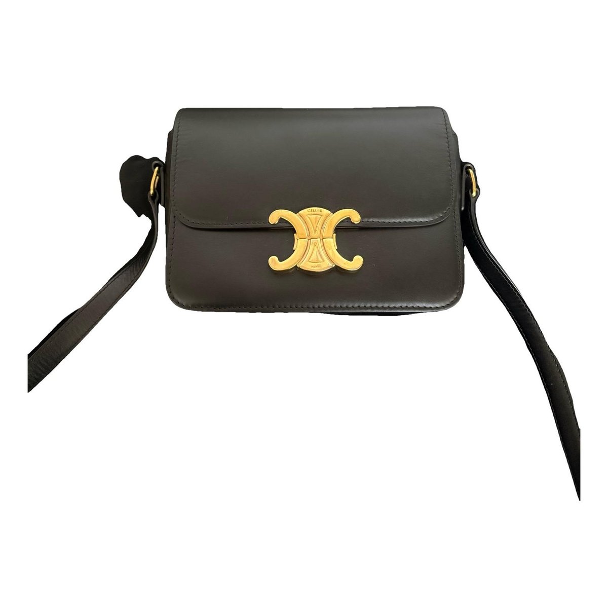 Triomphe leather handbag