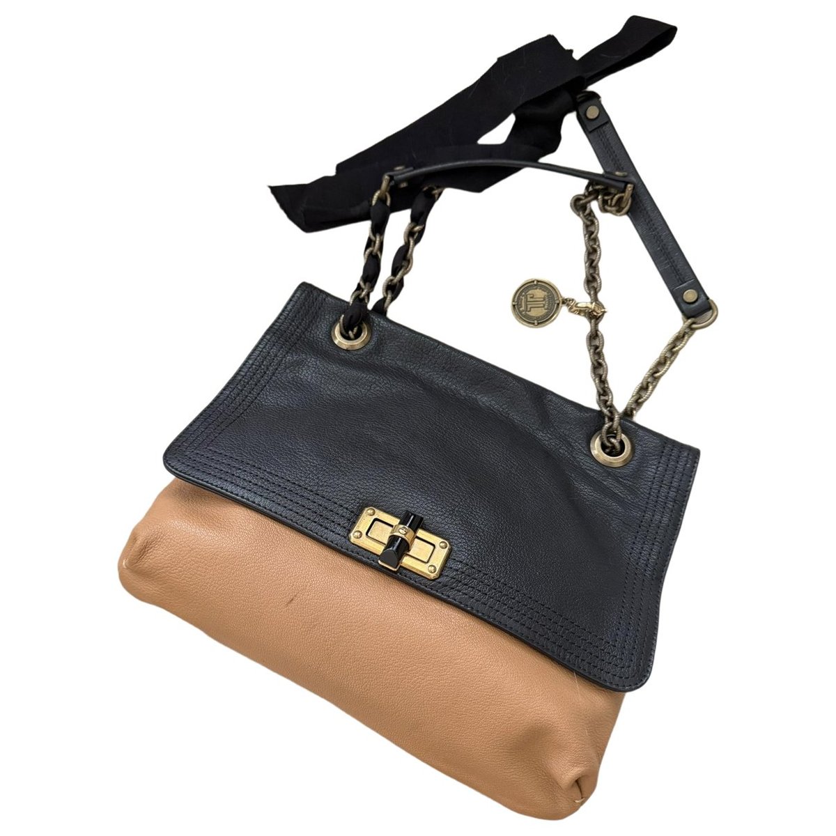 Happy leather handbag