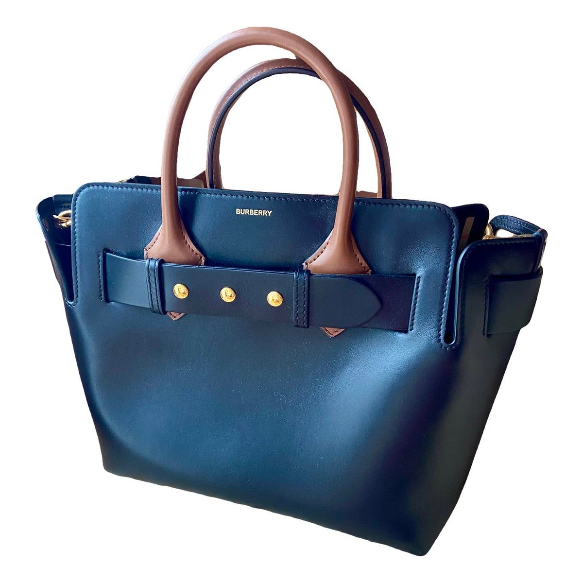 The Belt leather handbag