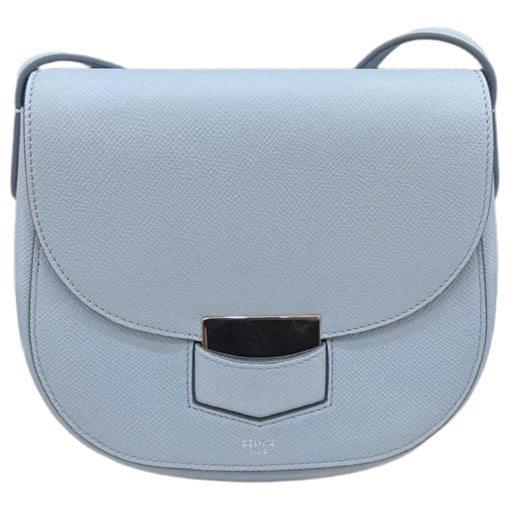 Trotteur leather crossbody bag