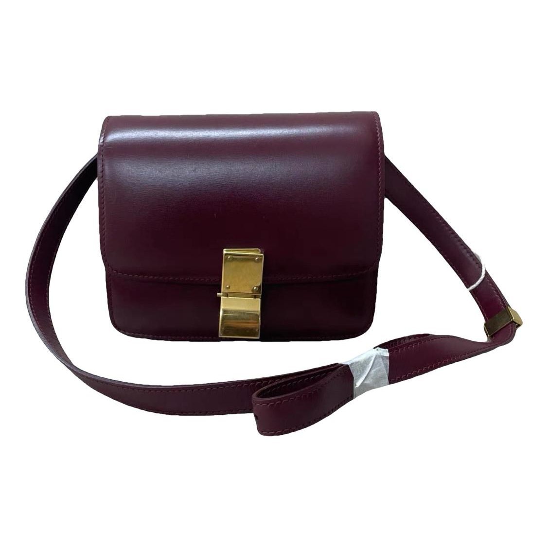 Classic leather crossbody bag