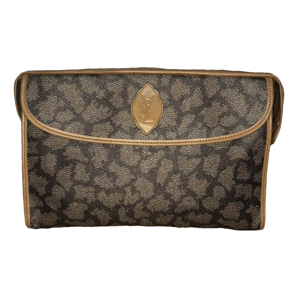 Opium patent leather handbag