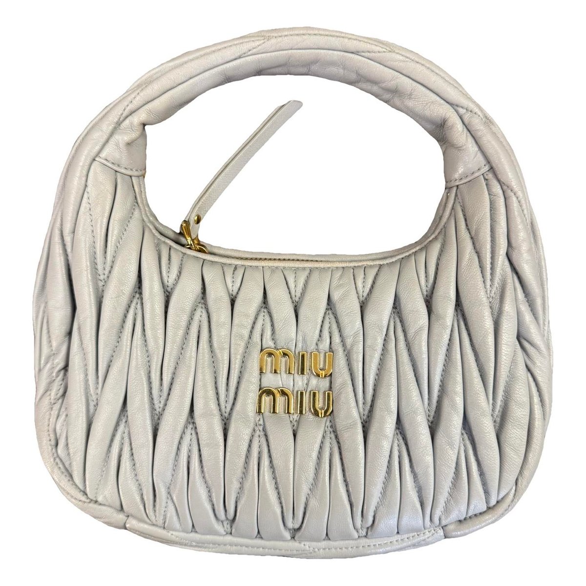 Miu Wander leather handbag