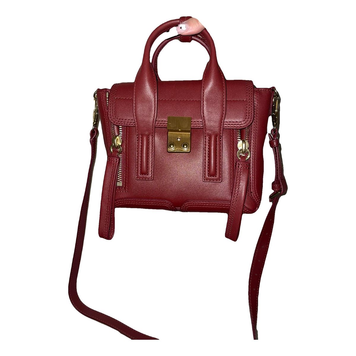 Pashli leather handbag
