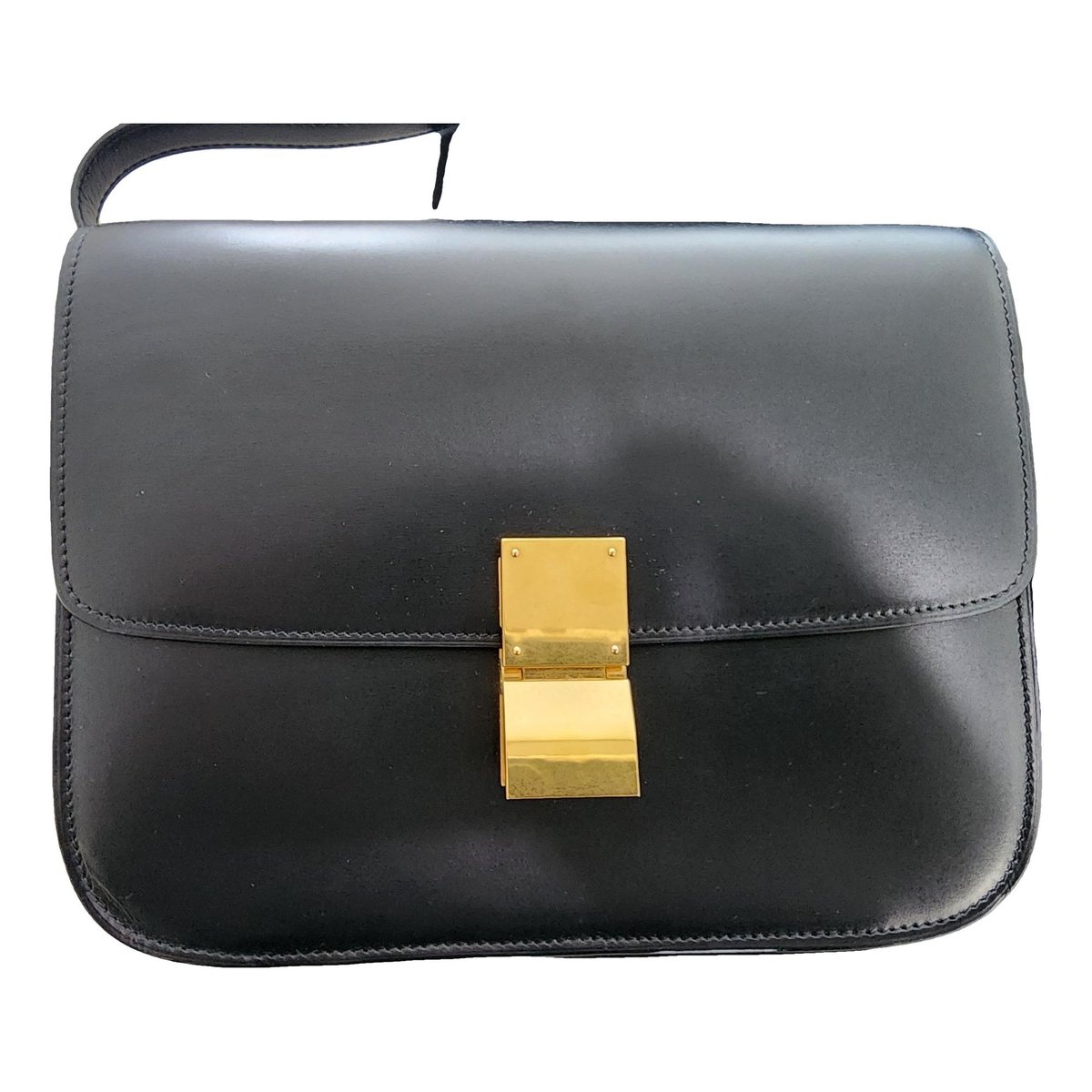 Classic leather crossbody bag