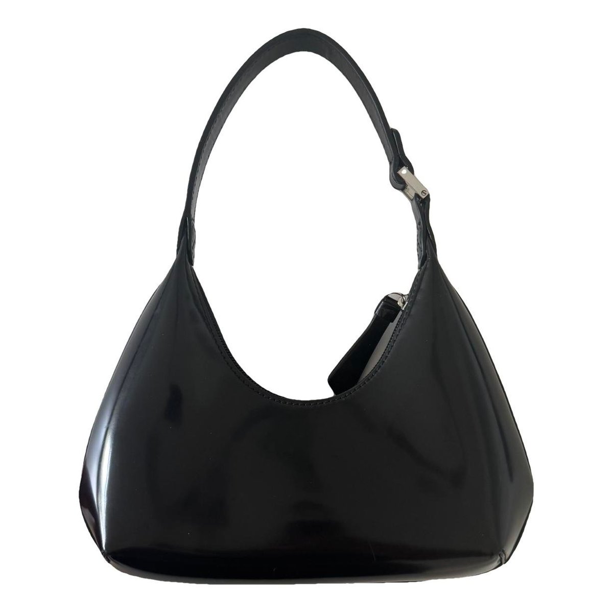 Baby Amber patent leather handbag