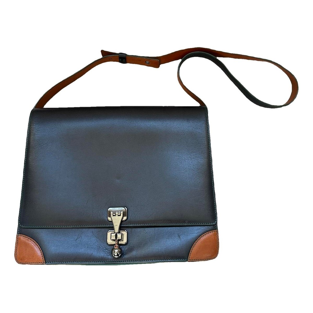 Leather satchel