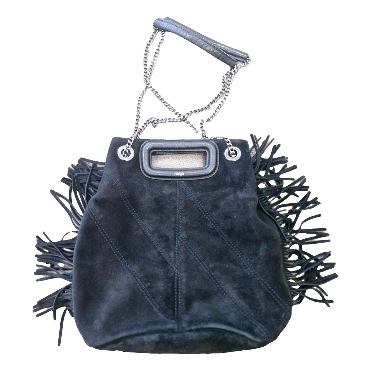 Sac M leather bag