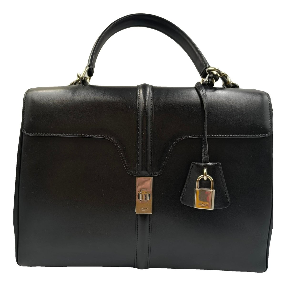 Sac 16 leather handbag