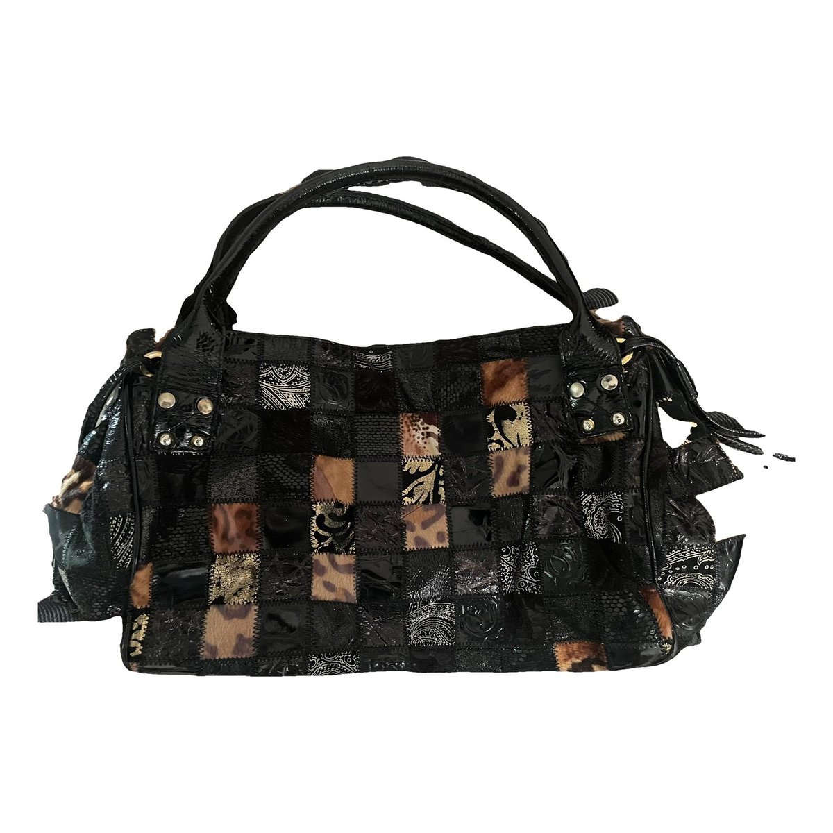 Pony-style calfskin handbag