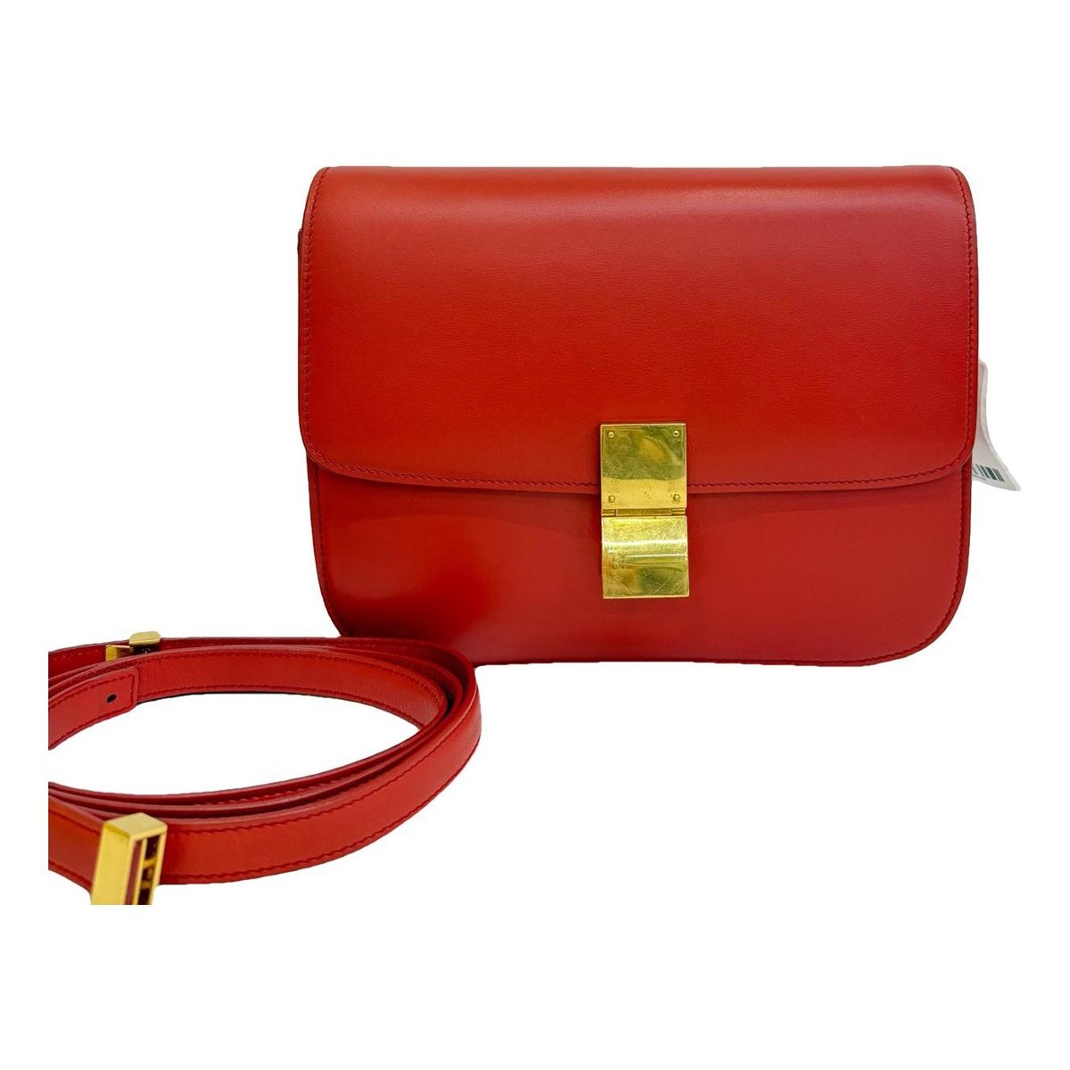 Classic leather handbag