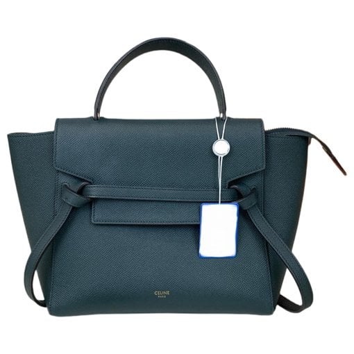 Belt leather handbag