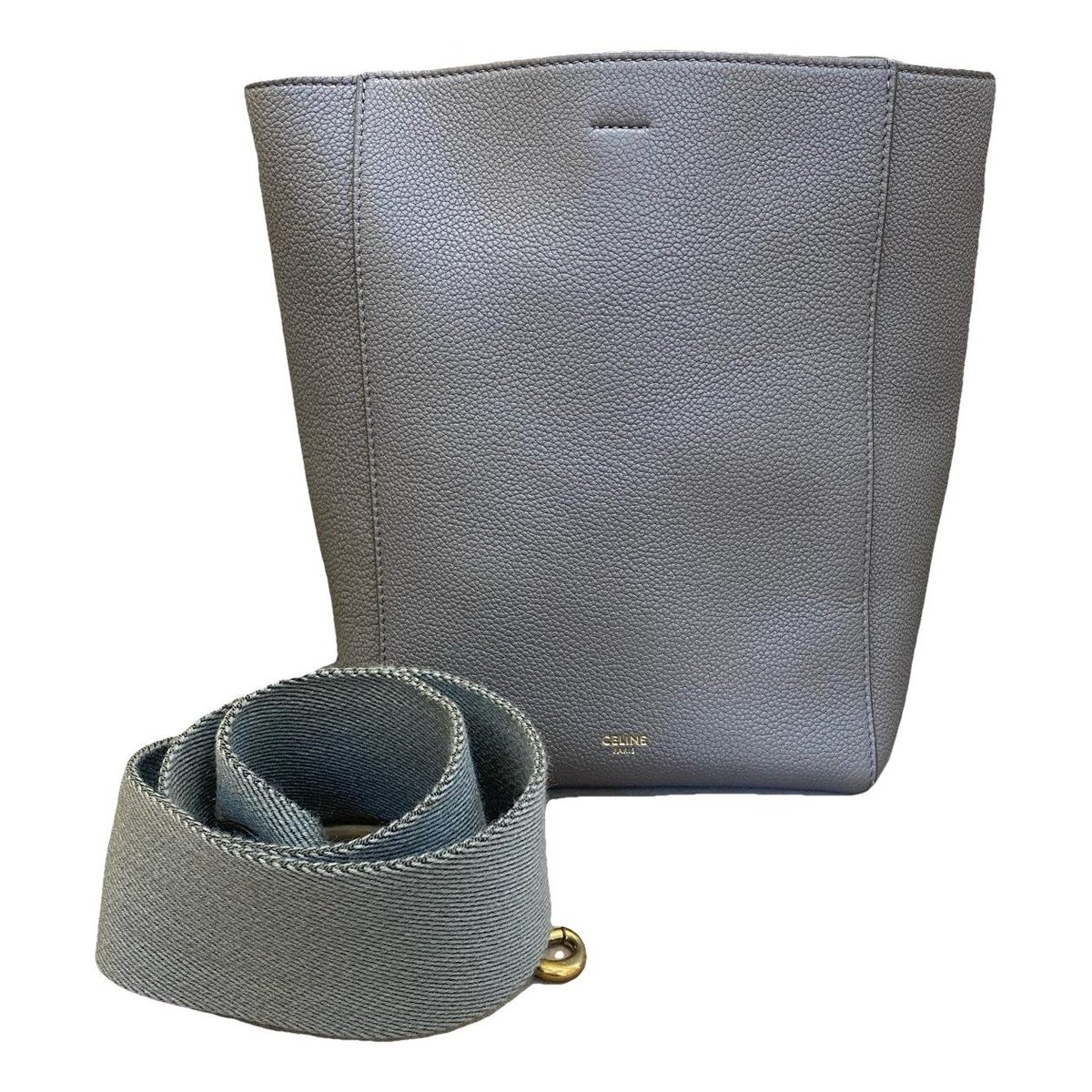 Seau Sangle leather handbag