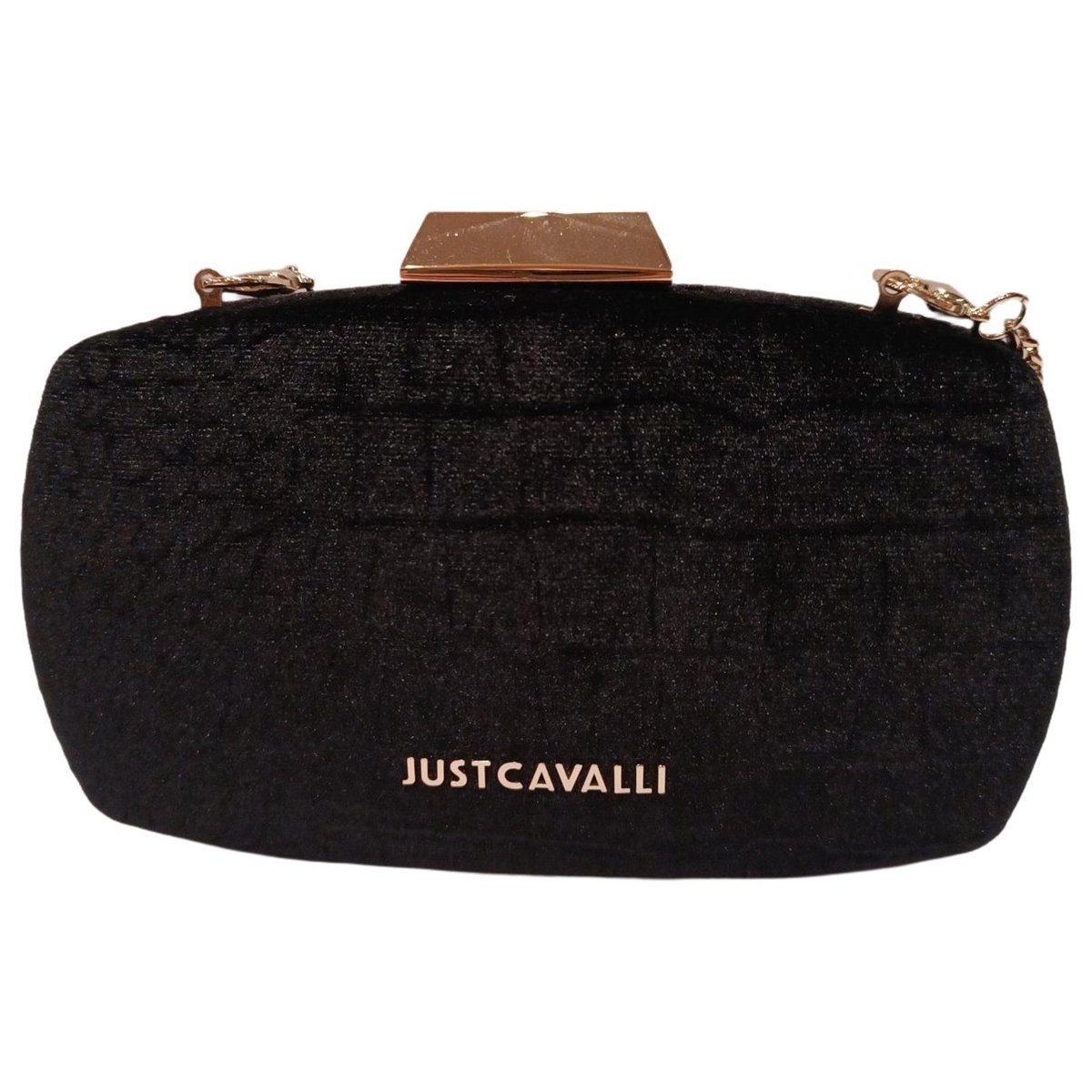 Velvet clutch bag