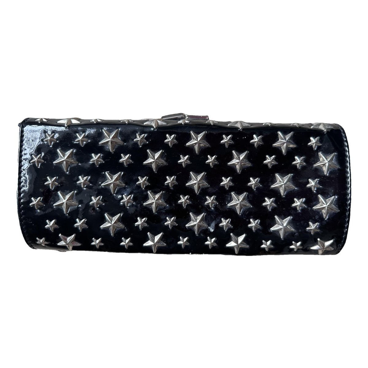 Celeste patent leather clutch bag