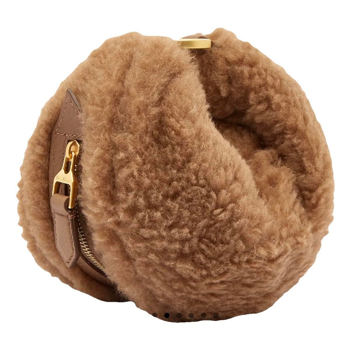 Faux fur mini bag
