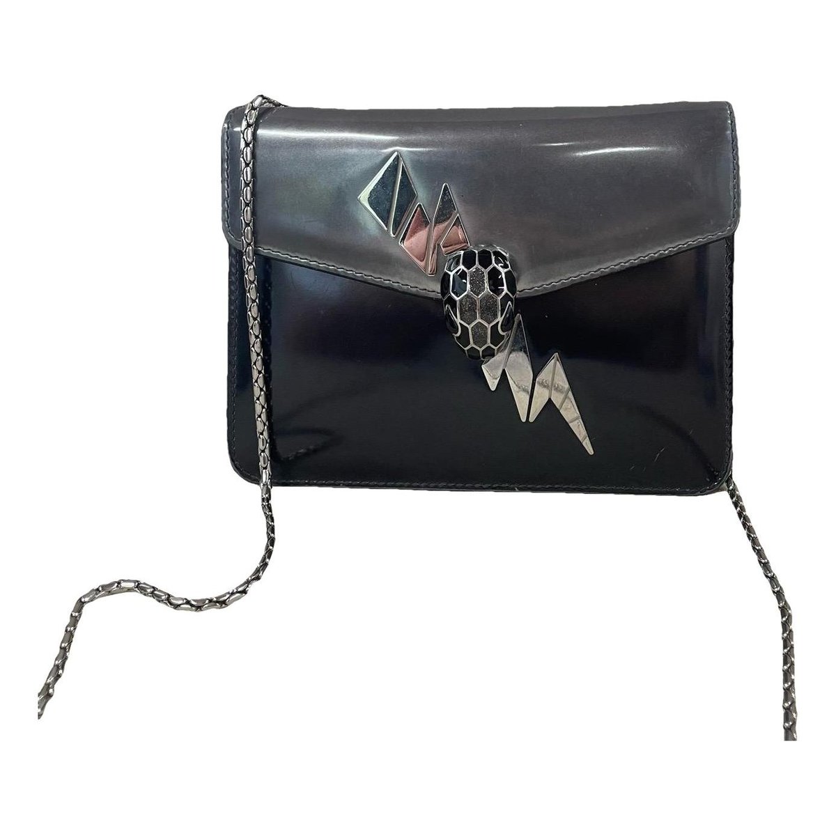 Serpenti leather crossbody bag