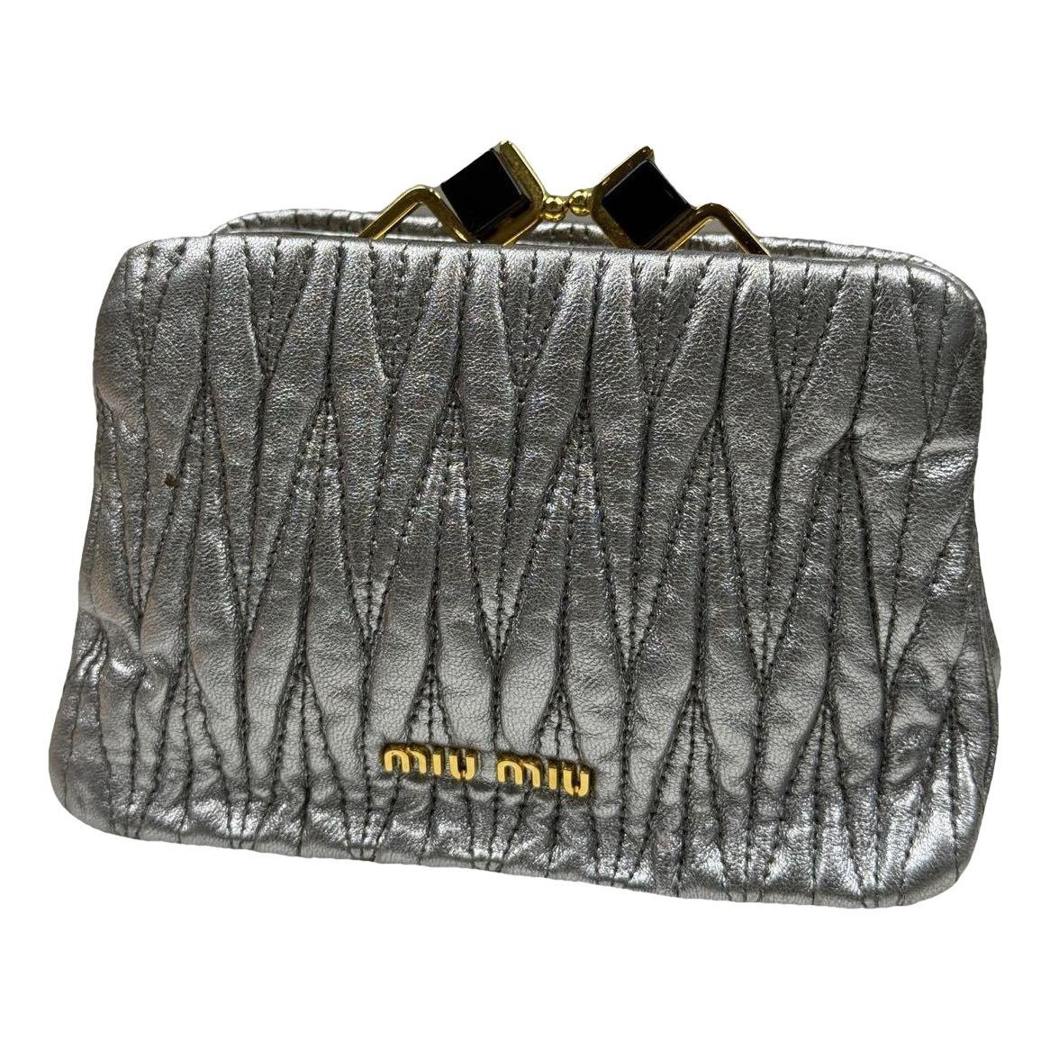 Miu delice leather crossbody bag