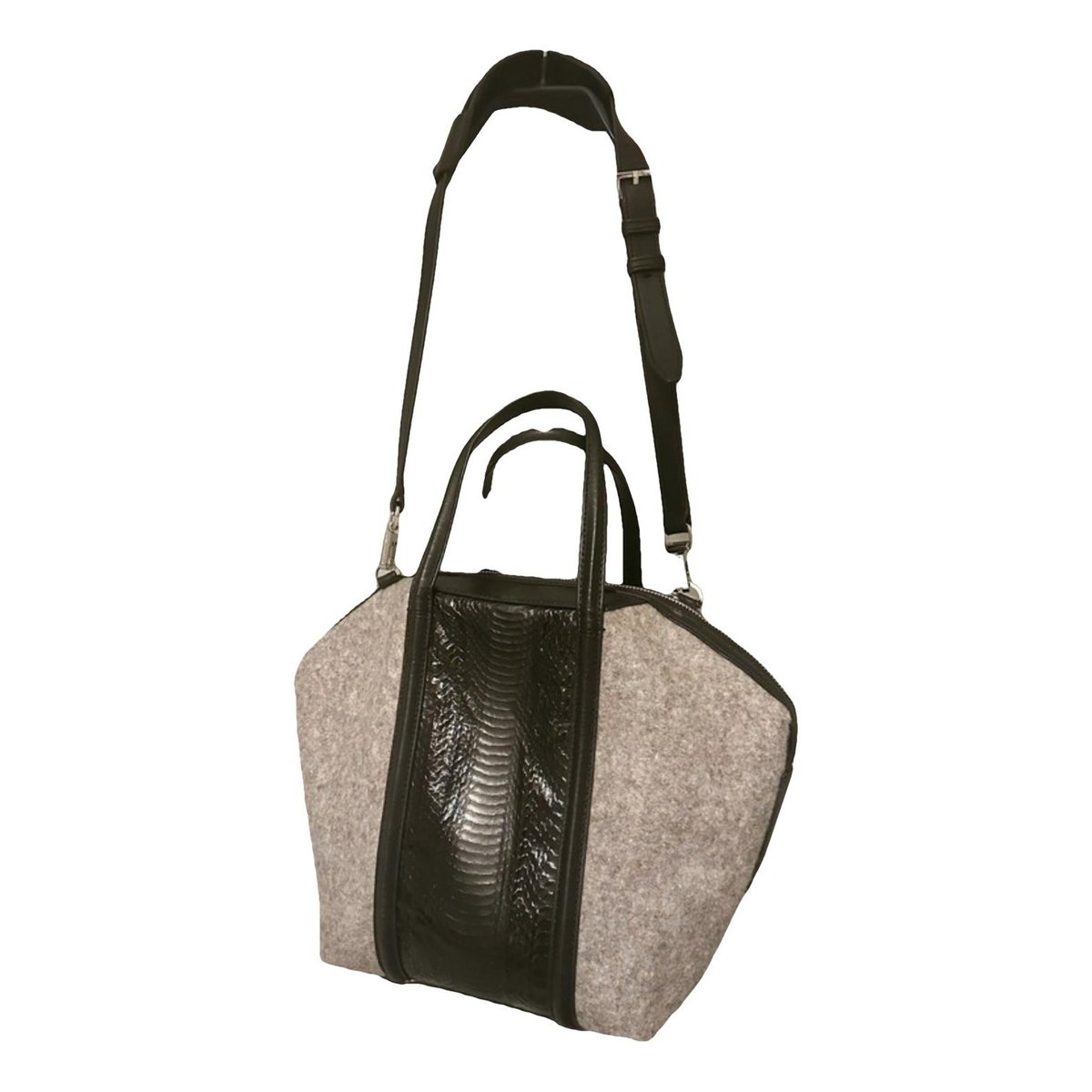 Emile patent leather handbag