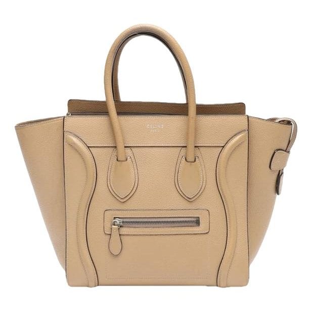 Nano Luggage leather handbag
