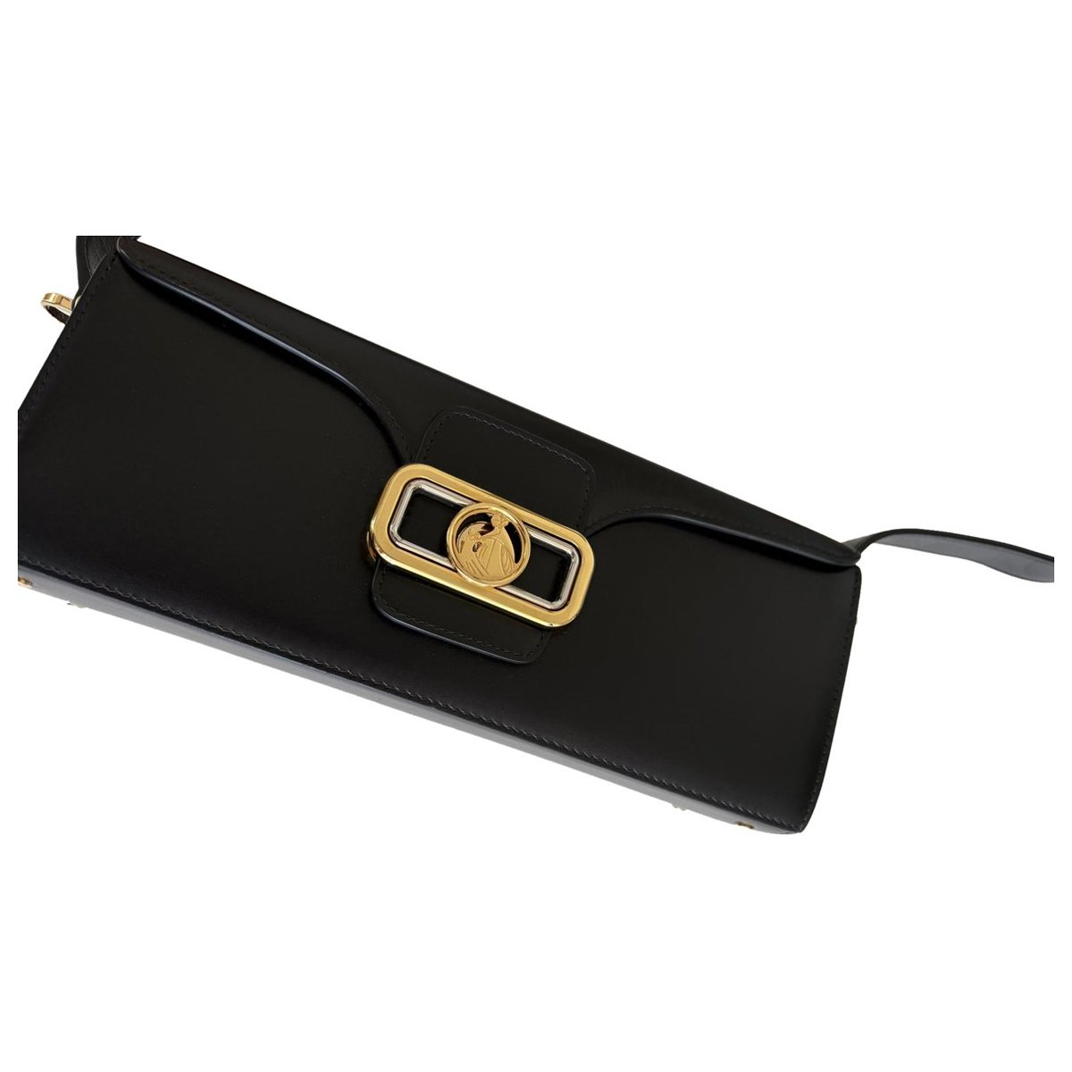 Pencil leather handbag