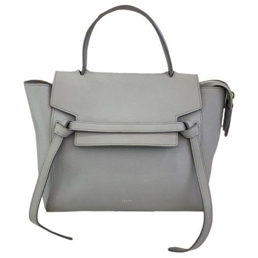 Belt leather handbag