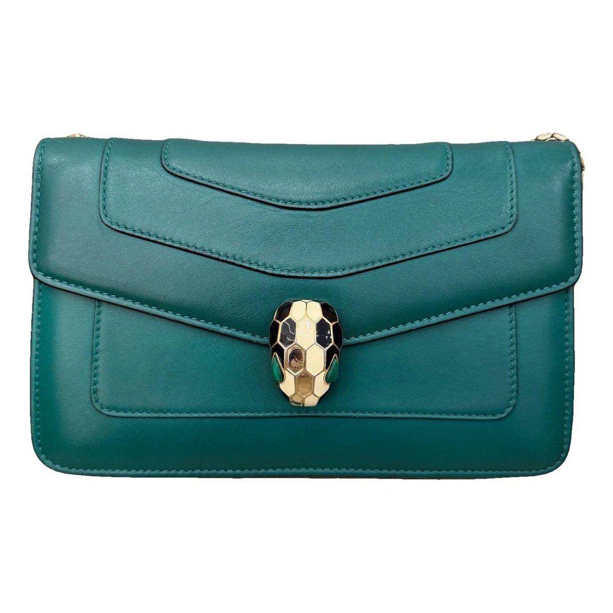 Serpenti leather crossbody bag