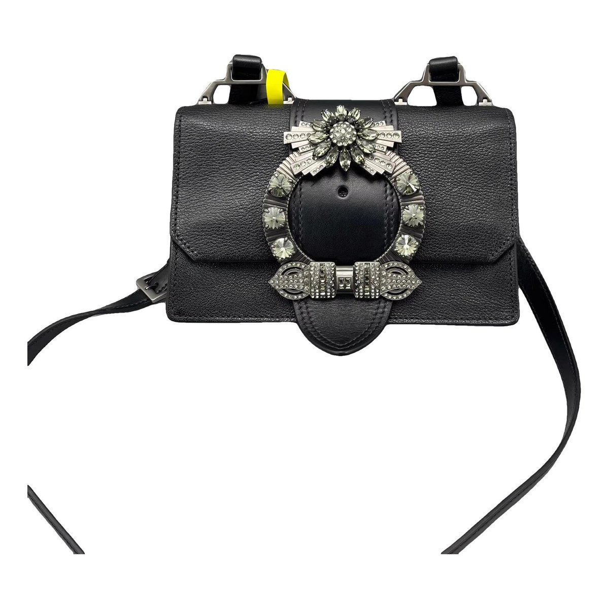 Miu Lady leather handbag