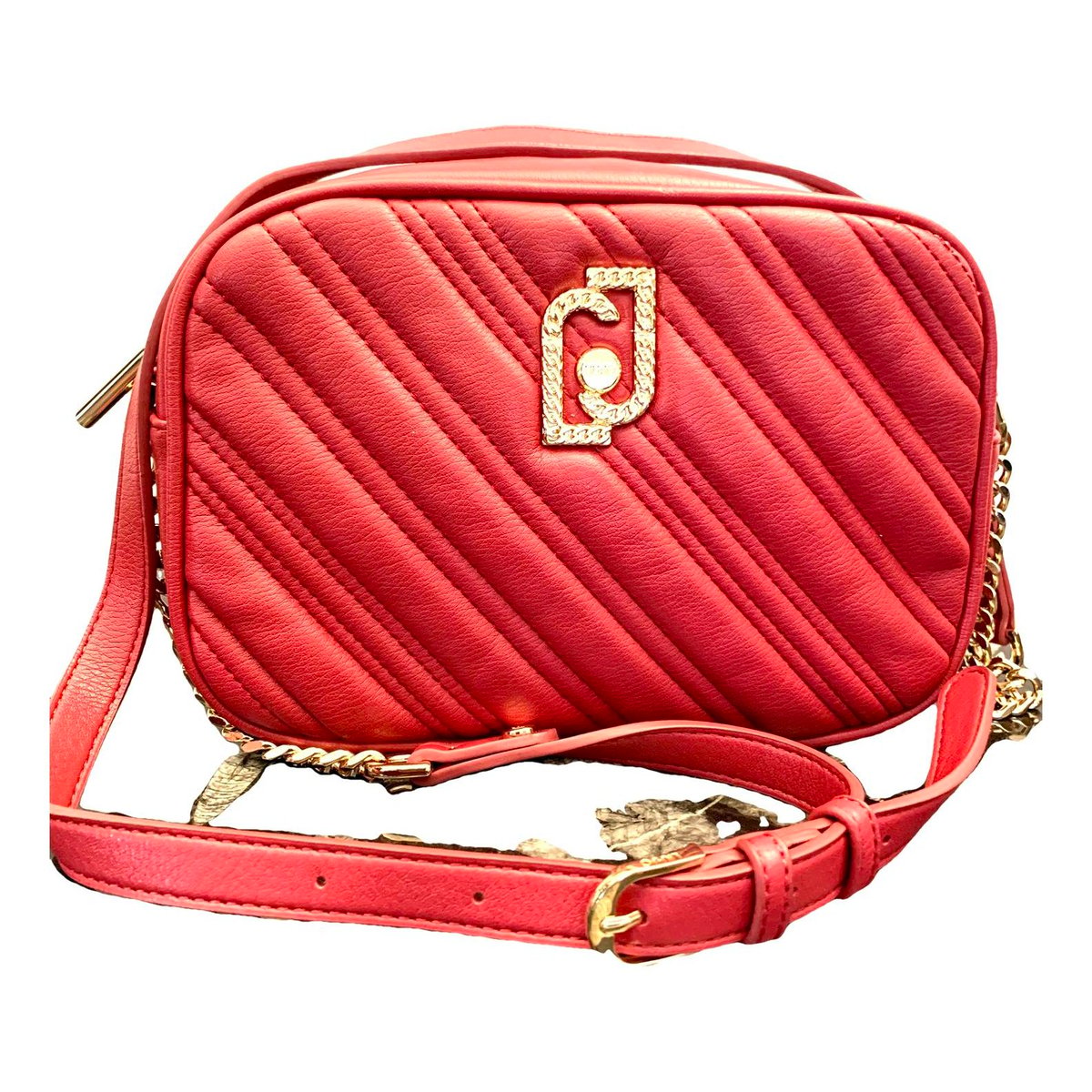 Vegan leather crossbody bag