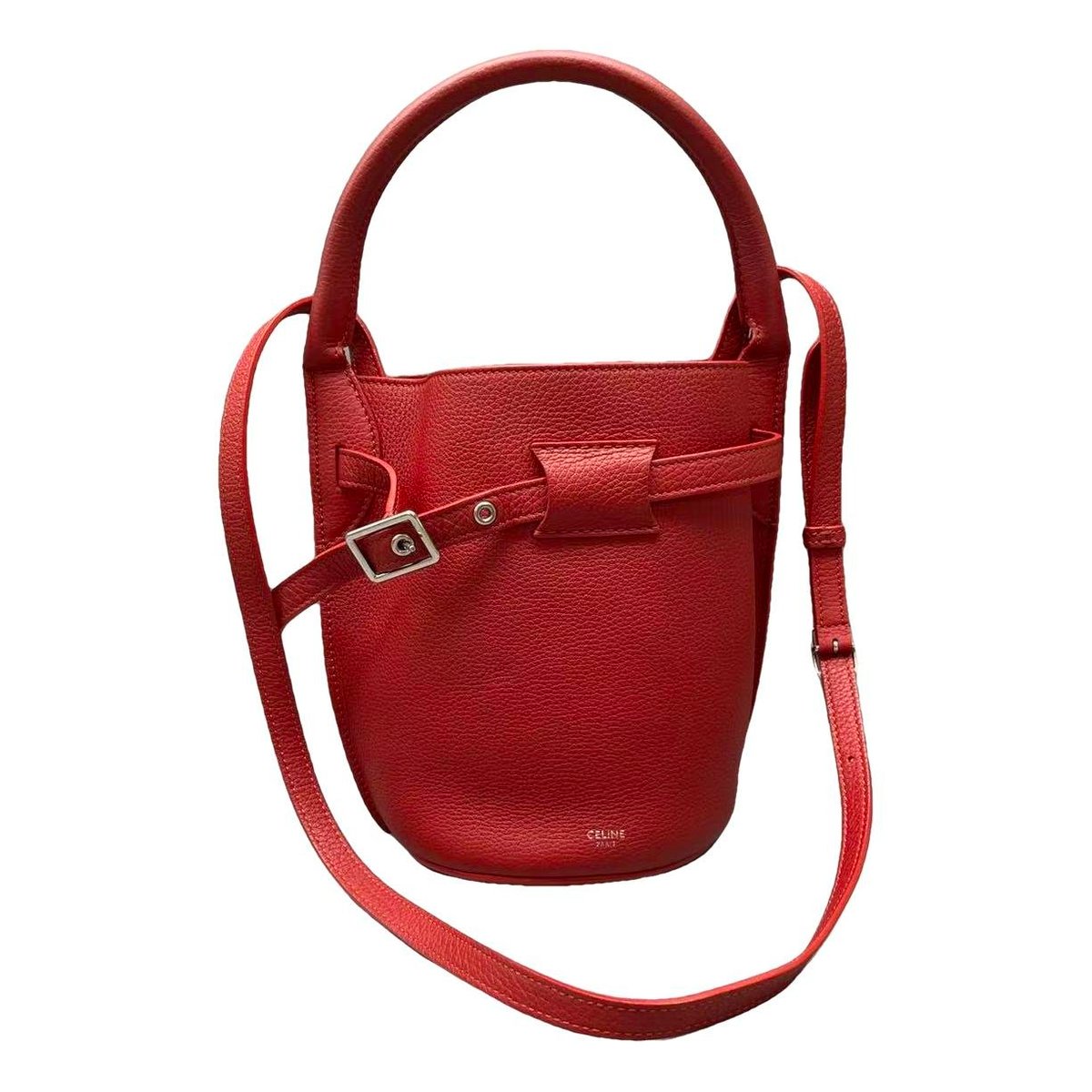 Big Bag leather handbag