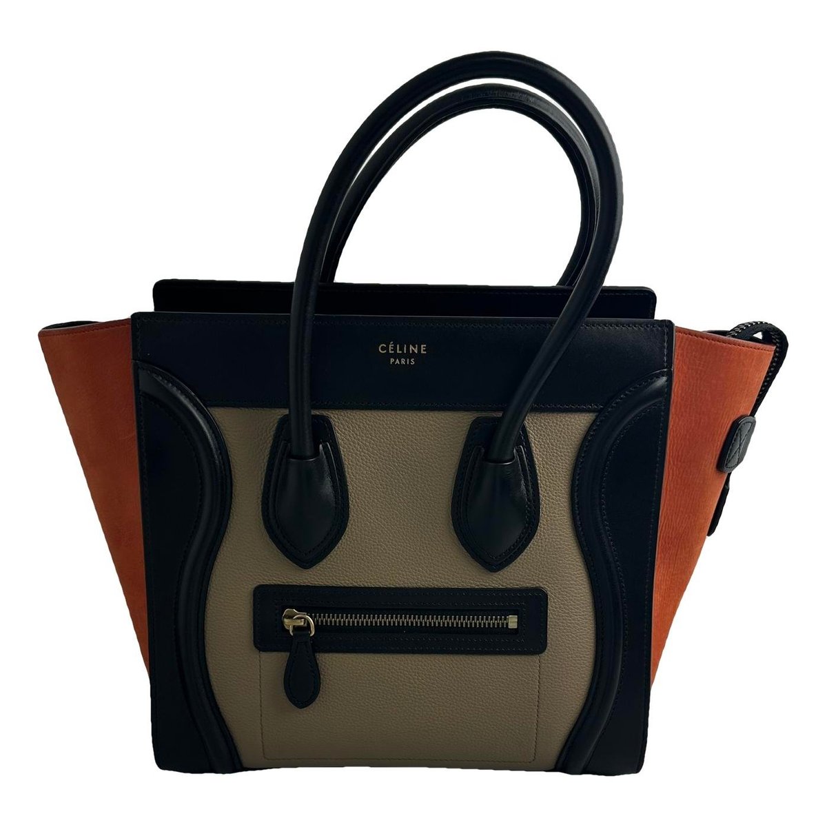 Luggage leather handbag