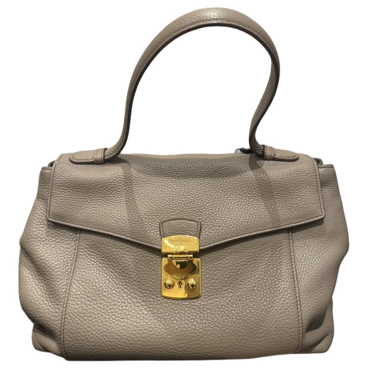 Madras leather handbag
