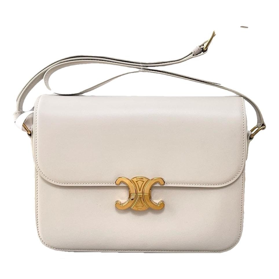 Triomphe leather handbag