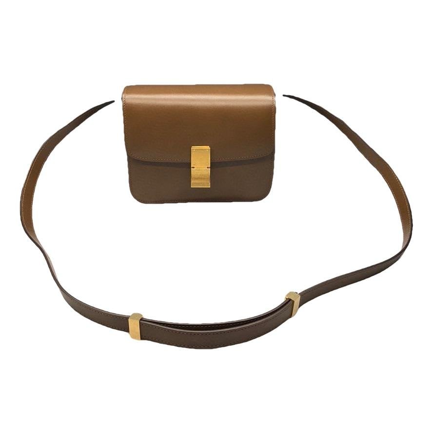Classic leather handbag
