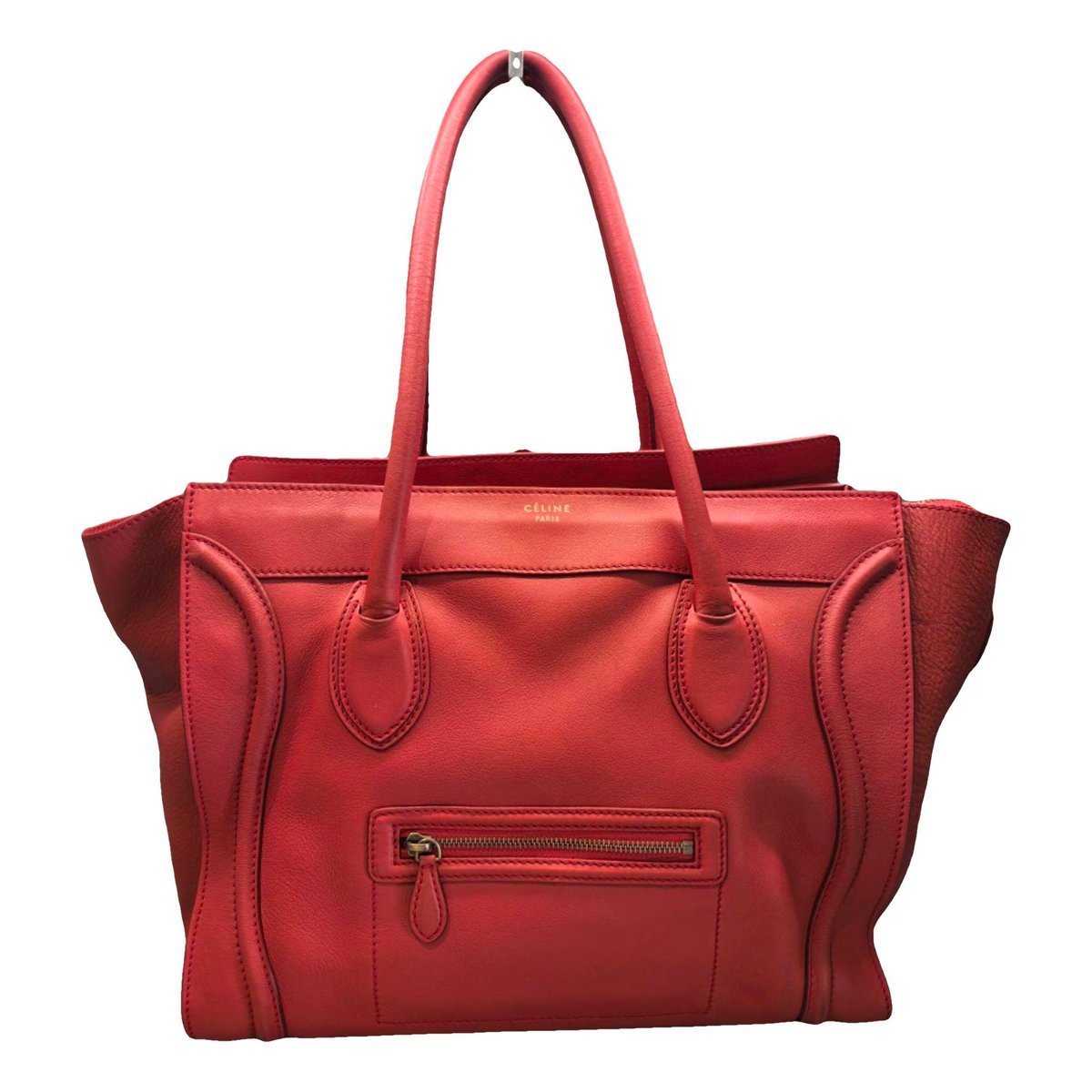 Luggage leather handbag