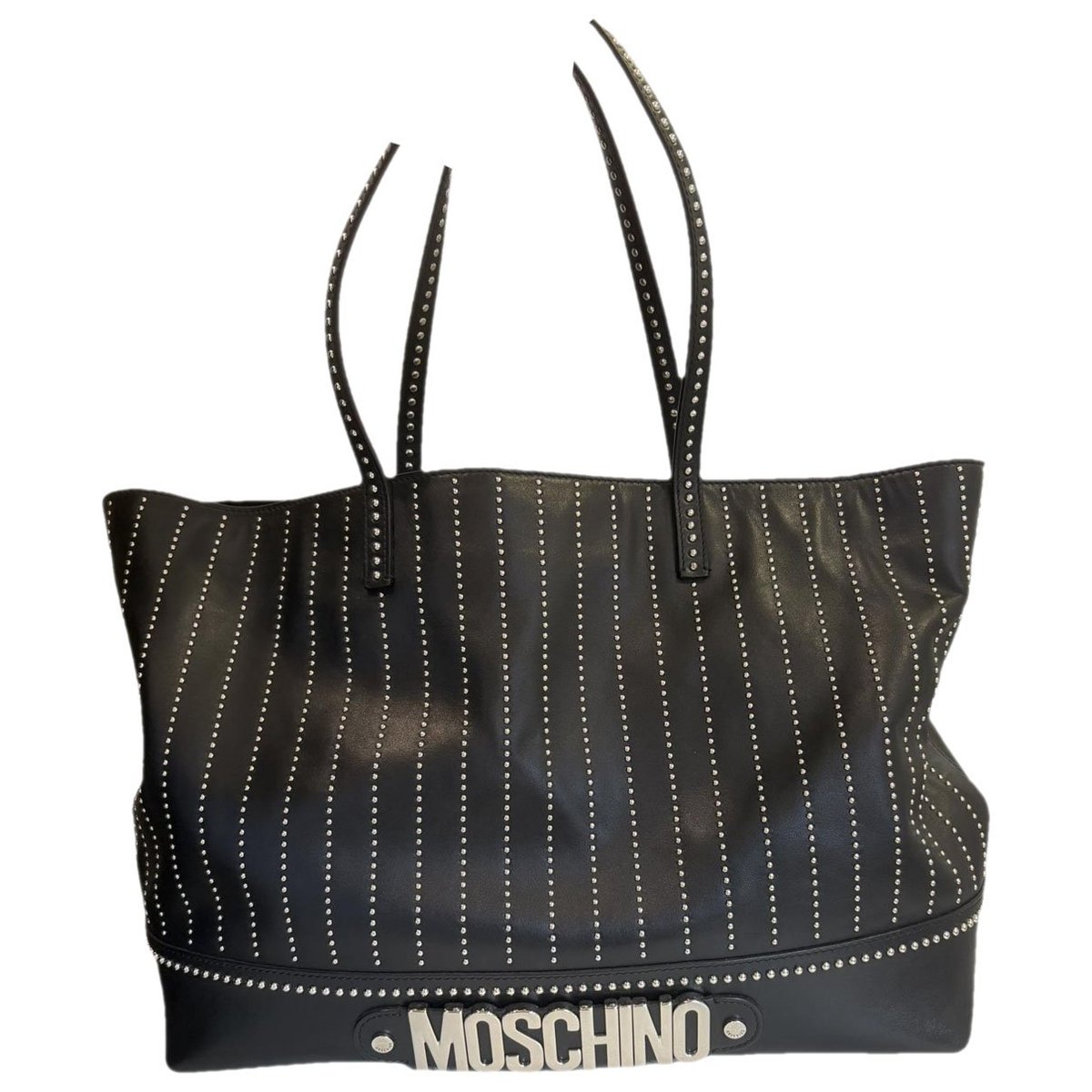 Leather tote