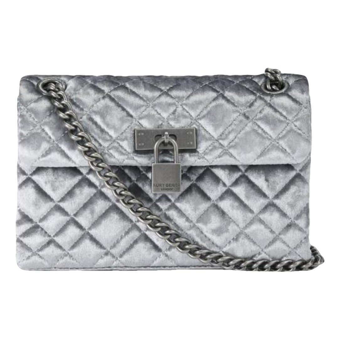 Velvet handbag