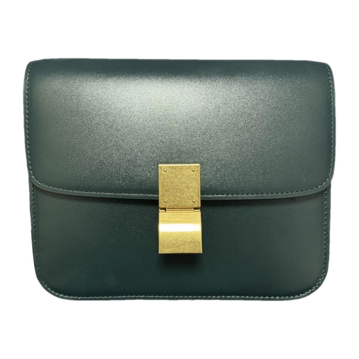 Classic leather crossbody bag