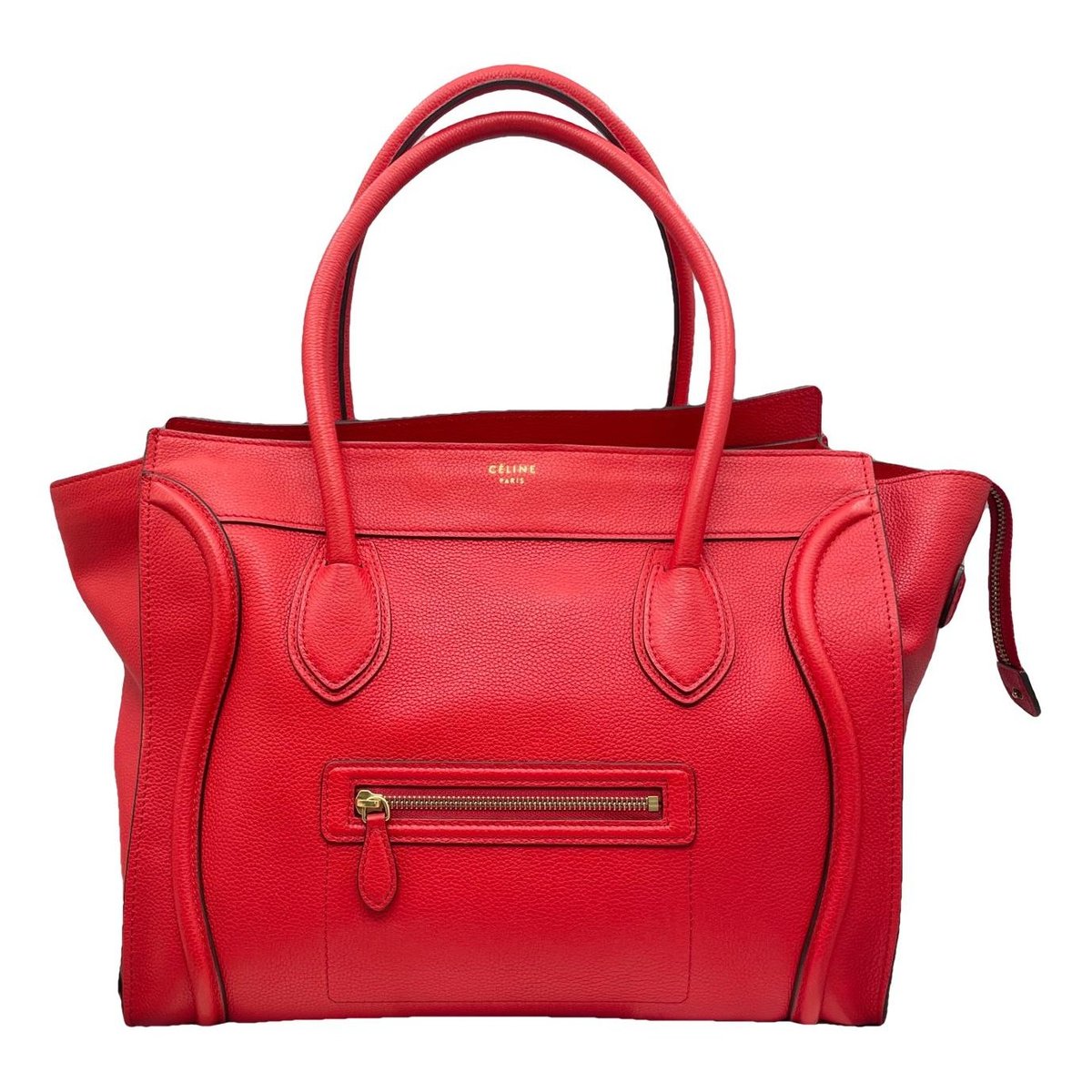 Luggage leather handbag