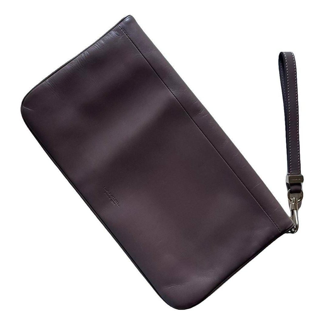 Lettrines leather handbag