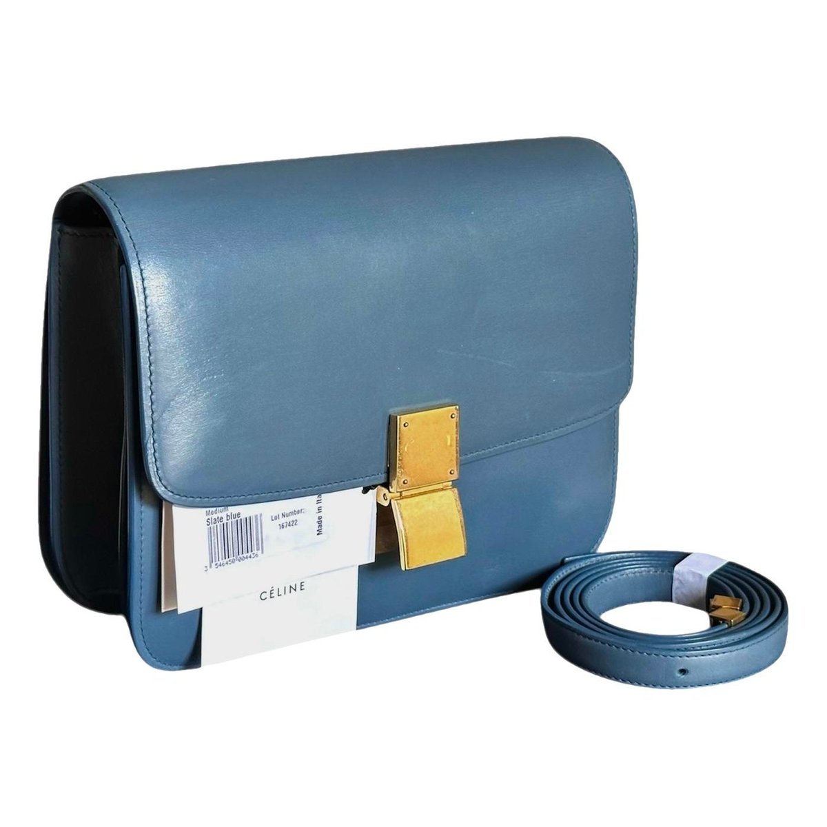 Classic leather handbag