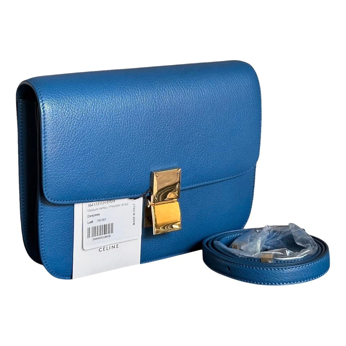 Classic leather handbag