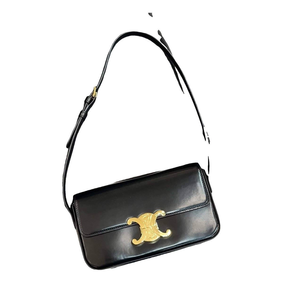 Triomphe leather handbag