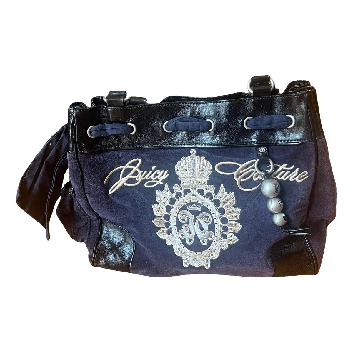 Velvet handbag