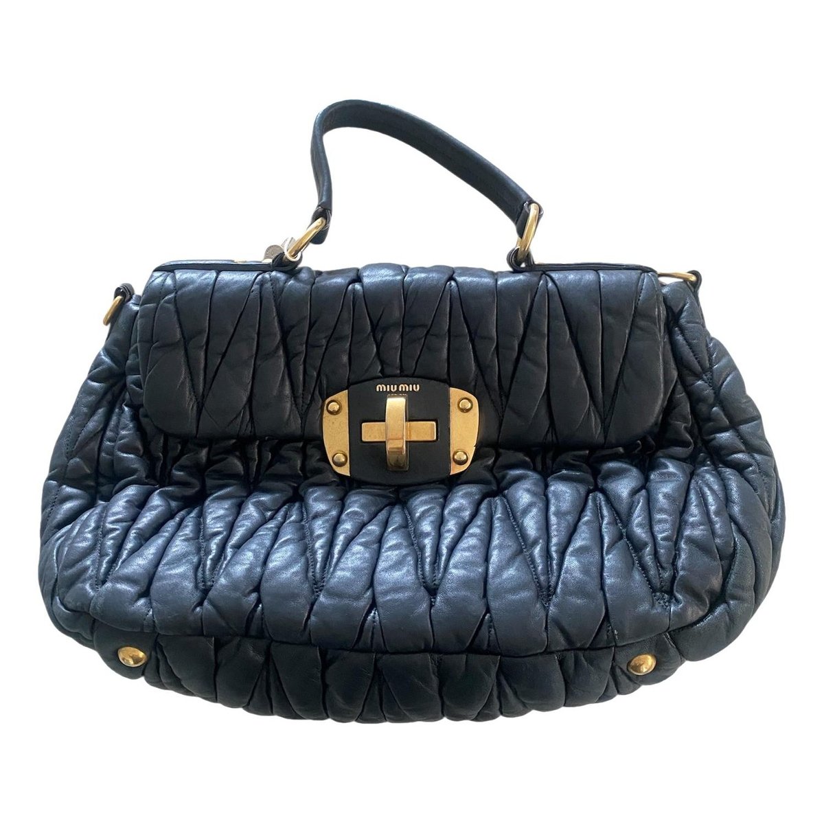 Vitello leather crossbody bag