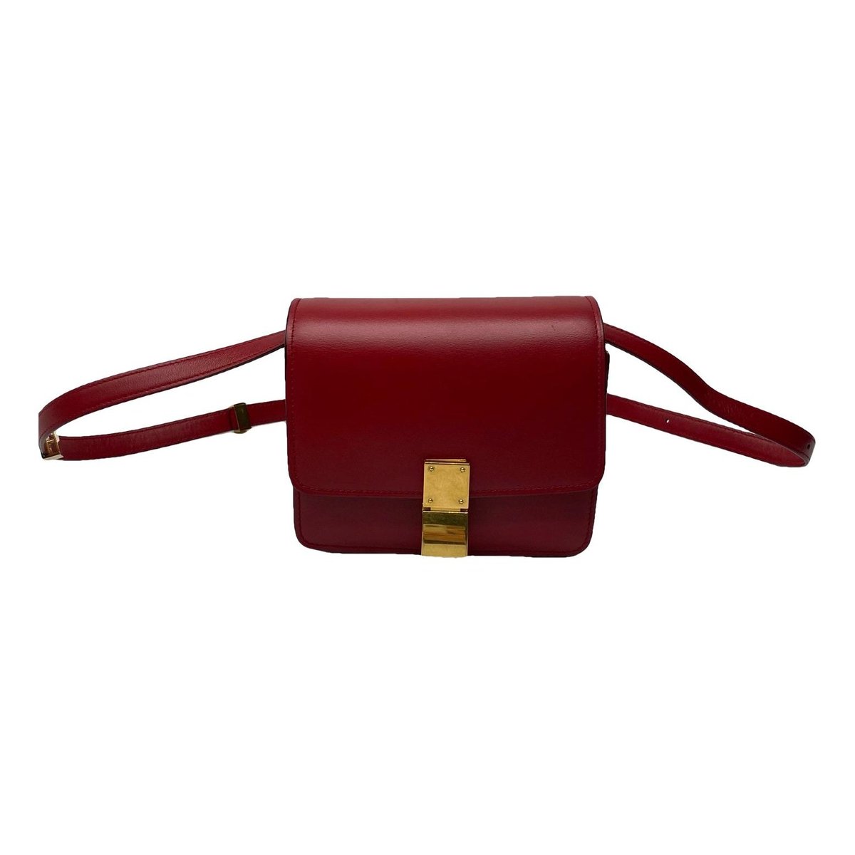 Classic leather crossbody bag